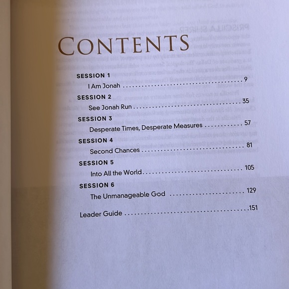 Priscilla Shirer Jonah Navigating a Life Interrupted Workbook - Picture 3 of 5